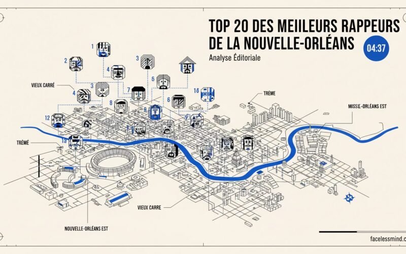 Top 20 des meilleurs rappeurs de la Nouvelle-Orléans : Liste 2026 des rappeurs de la Nouvelle-Orléans