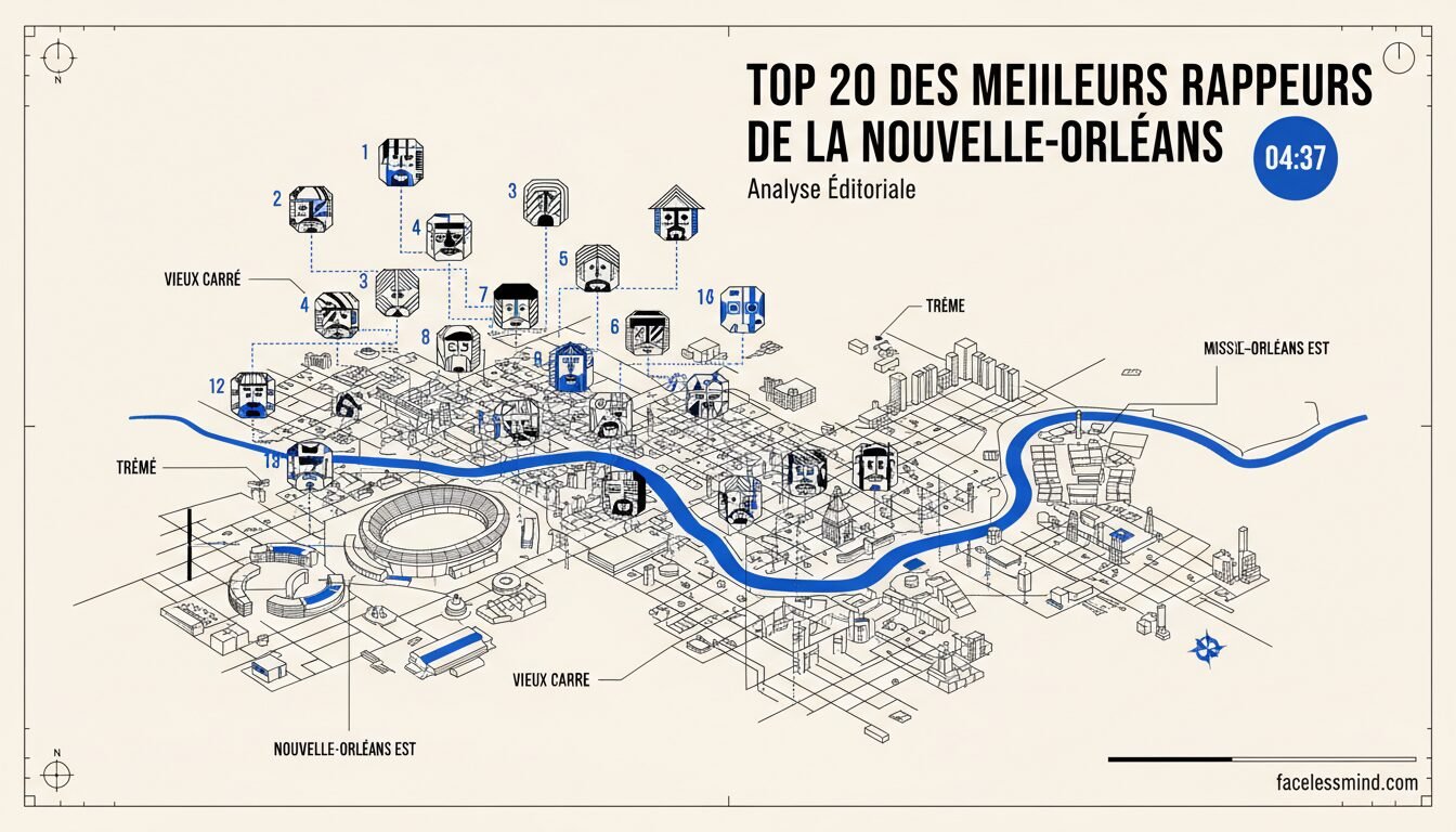 Top 20 des meilleurs rappeurs de la Nouvelle-Orléans : Liste 2026 des rappeurs de la Nouvelle-Orléans