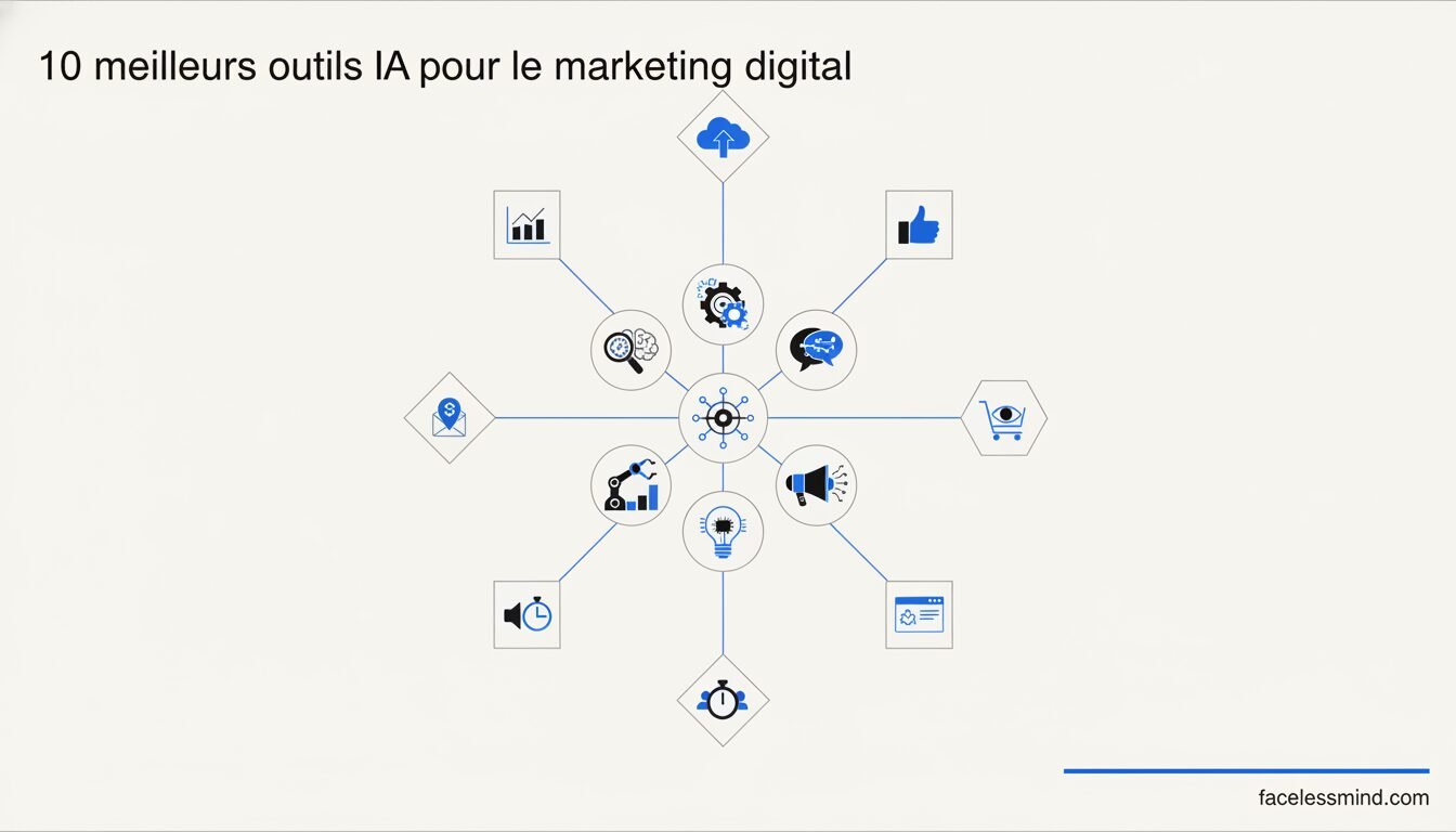10 meilleurs outils d’IA pour le marketing digital
