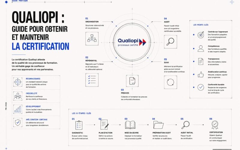 Qualiopi : le guide complet pour obtenir et maintenir votre certification