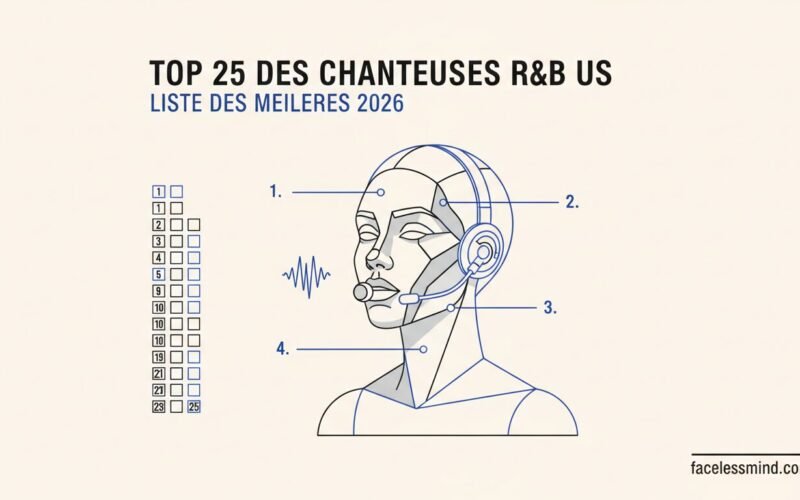 Top 25 des chanteuses R&B US: liste des meilleures chanteuses R&B américaines 2026