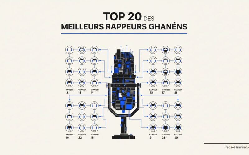 Top 20 des meilleurs rappeurs ghanéens : Liste 2026 des rappeurs du Ghana