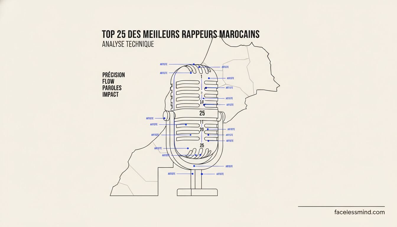 Top 25 des meilleurs rappeurs marocains : Liste 2026 des rappeurs du Maroc