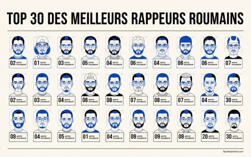 Top 30 des meilleurs rappeurs roumains : la Liste 2026 des rappeurs de Roumanie
