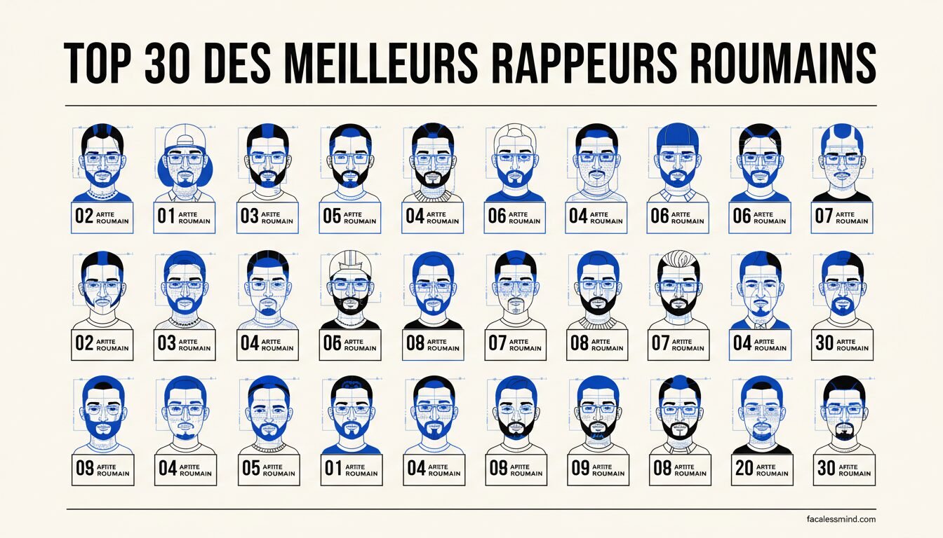 Top 30 des meilleurs rappeurs roumains : la Liste 2026 des rappeurs de Roumanie
