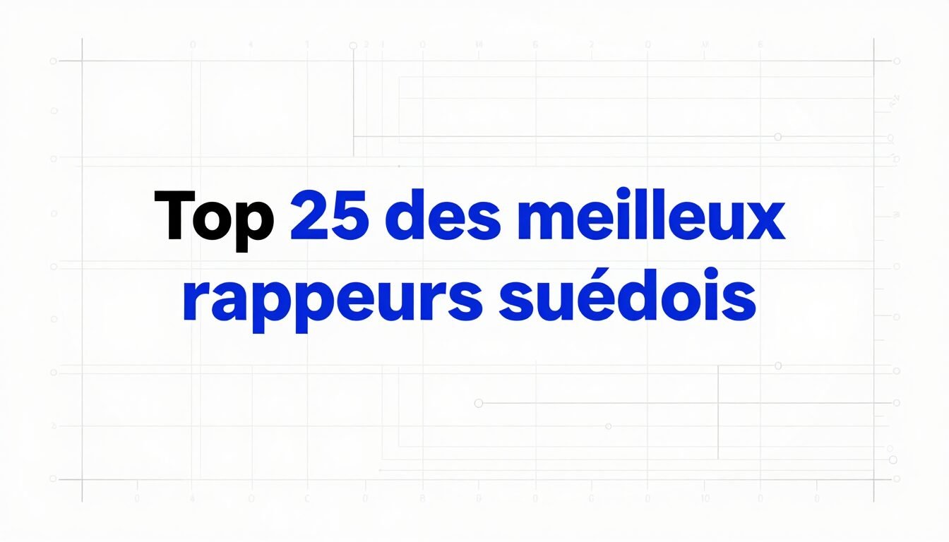 Top 25 des meilleurs rappeurs suédois : Liste 2026 des rappeurs de Suède
