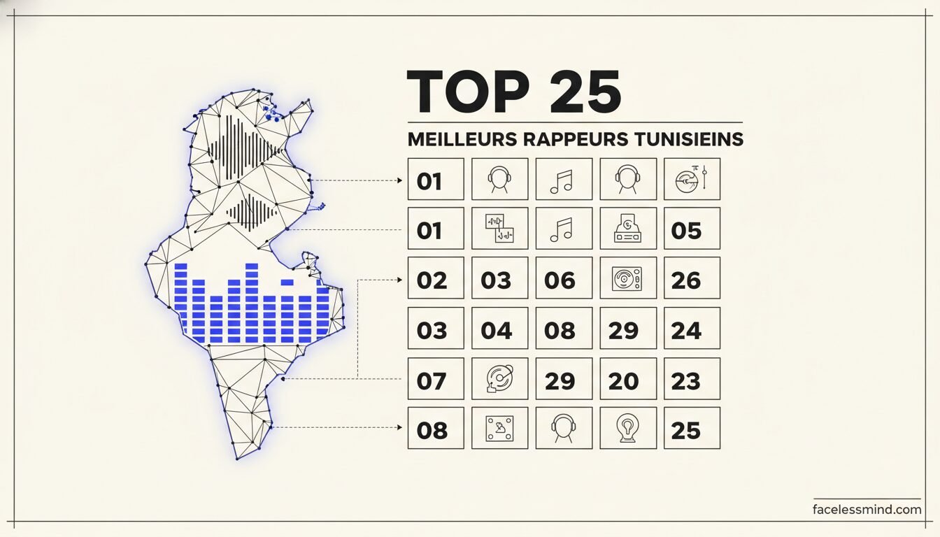 Top 25 des meilleurs rappeurs tunisiens : Liste 2026 des rappeurs de Tunisie