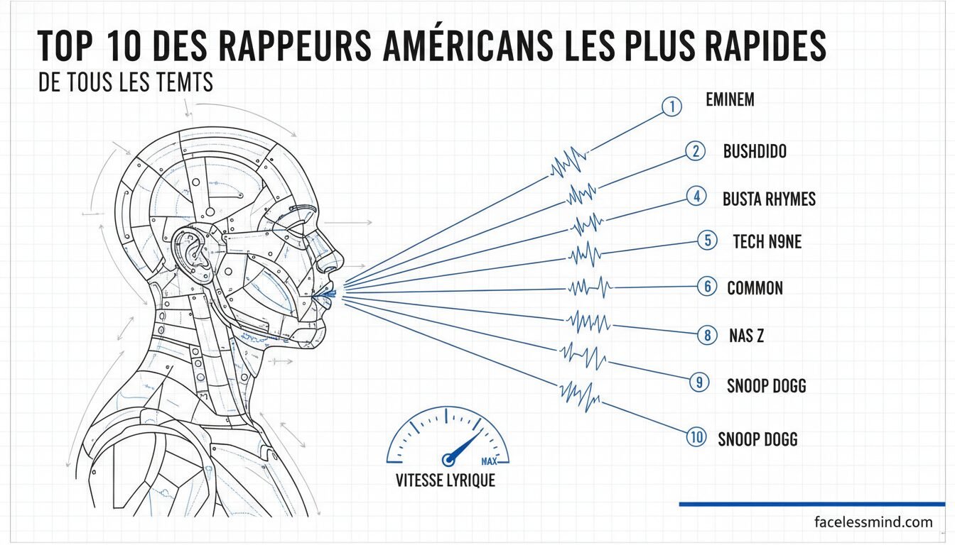Top 10 des rappeurs américains les plus rapides de tous les temps