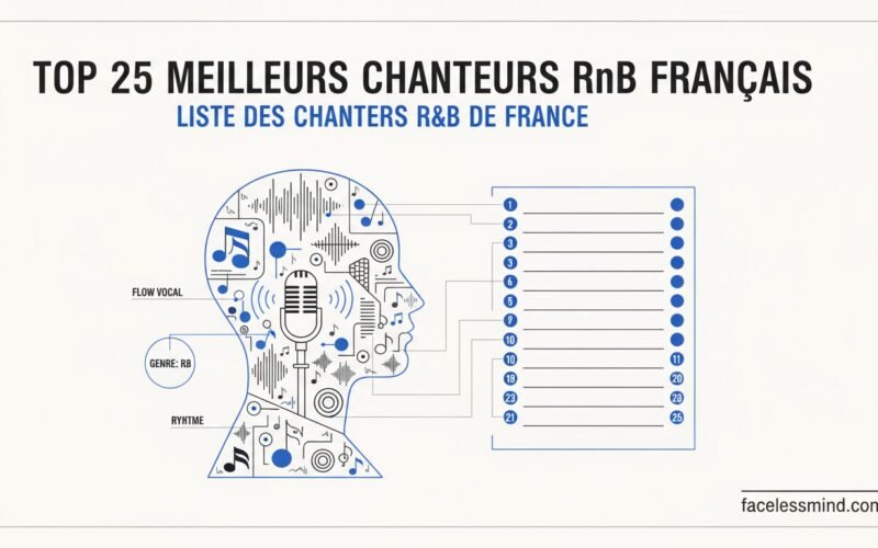 Top 25 meilleurs chanteurs RnB français : Liste des chanteurs R&B de France 2026